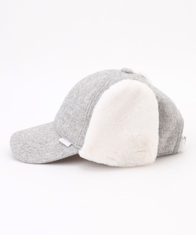 23区GOLF 【WOMEN】耳当て付きキャップ ライトグレー系