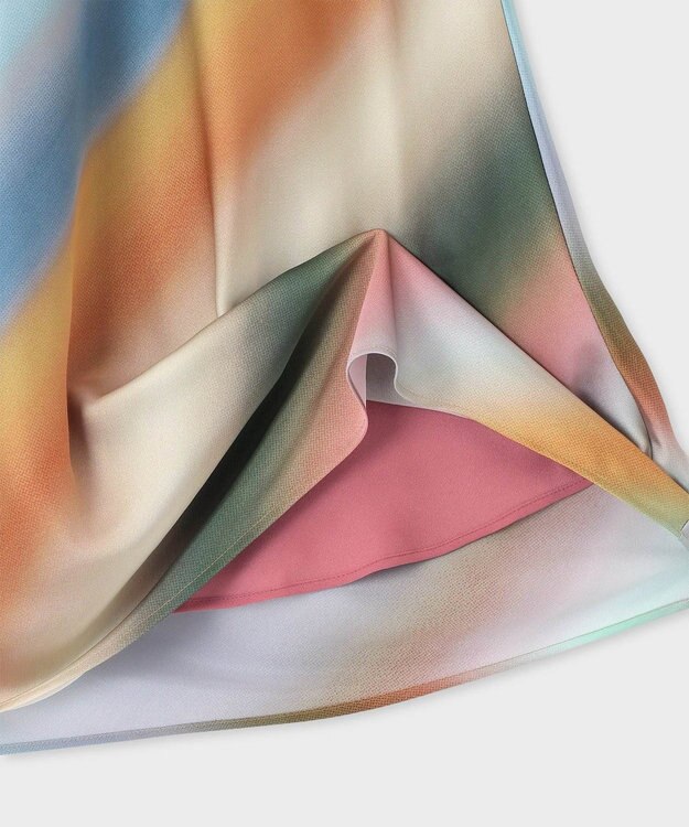 Paul Smith Smith Stripe フレアスカート マルチカラー