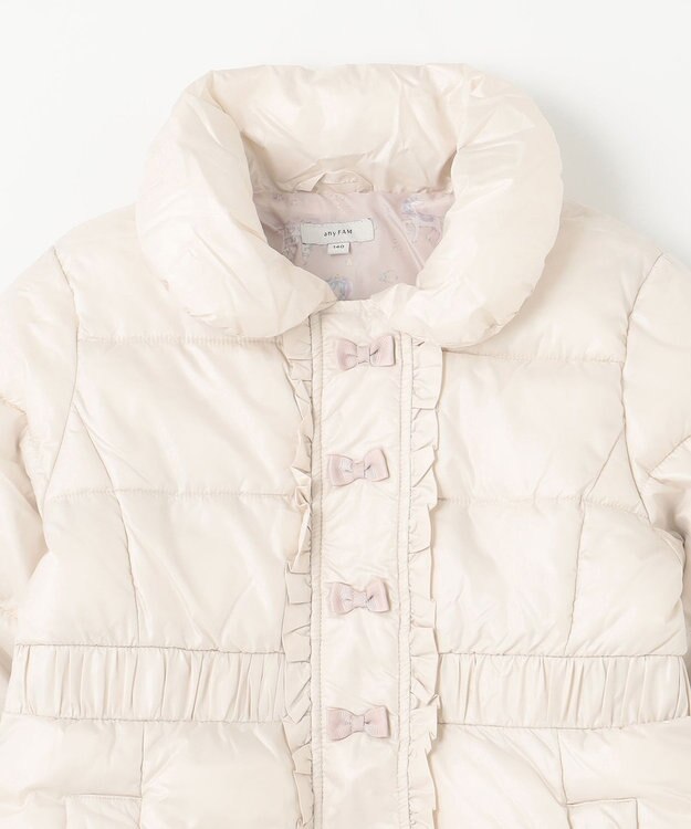 ANY KIDS 【洗濯機OK】中綿 Aライン コート ミルキーベージュ