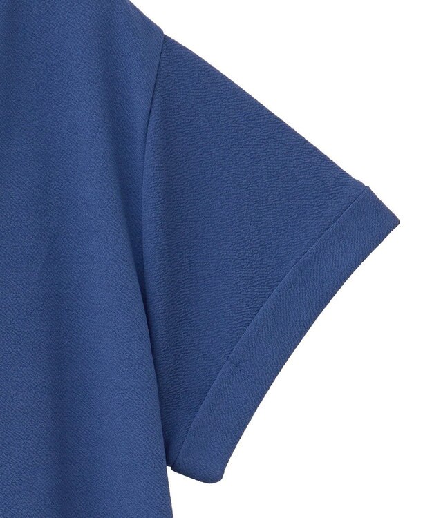 AMERICAN HOLIC ジョーゼット半袖タックワンピース Blue