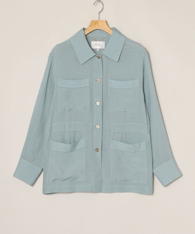 ONWARD Reuse Park 【BEIGE】ジャケット春夏 ブルー