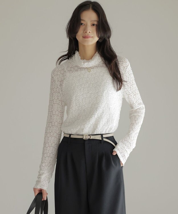 組曲 バックルナローベルト アイボリー系