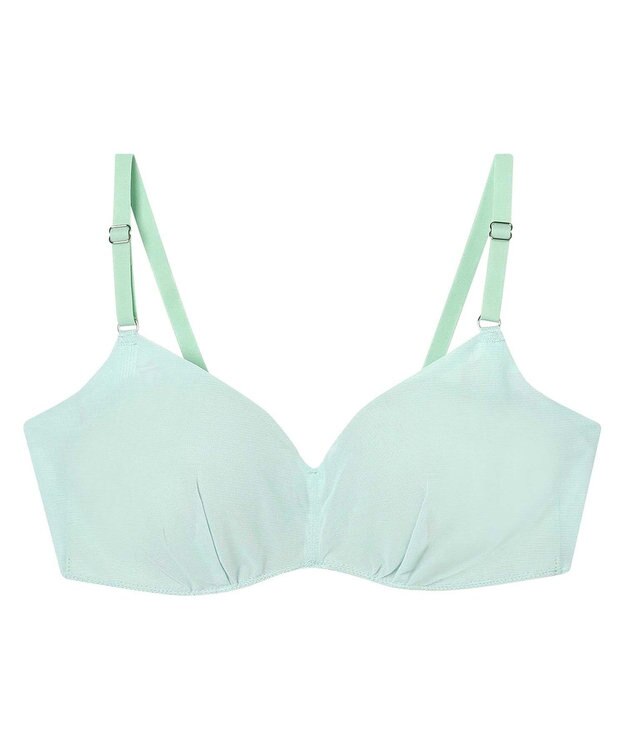 une nana cool 【リニューアル】364ブラ シンプル ノンワイヤーブラ ミント