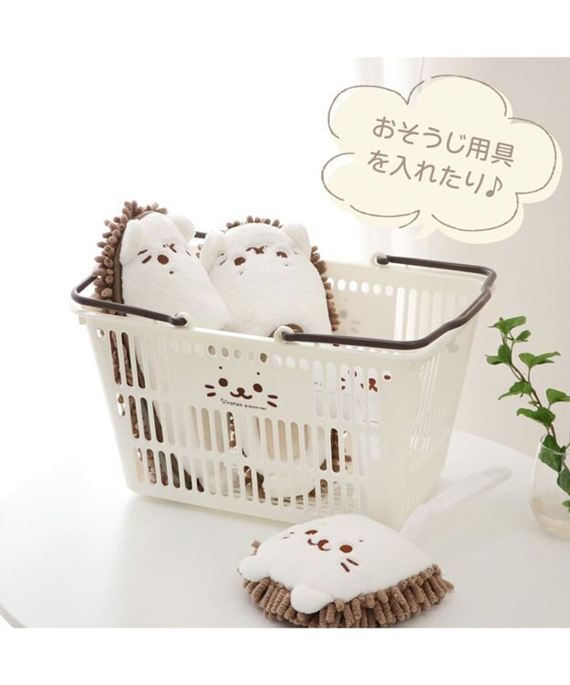 Mother garden しろたん ミニバスケット ホワイト