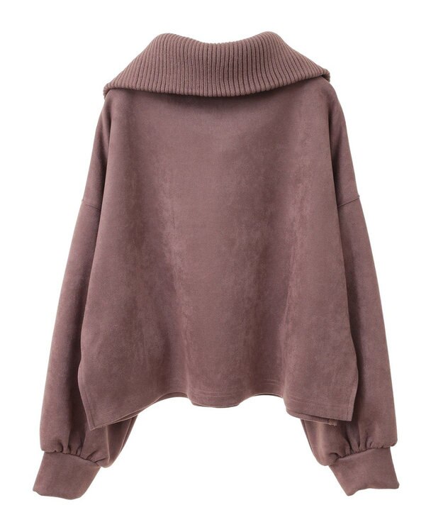 Green Parks ・ＥＬＥＮＣＡＲＥ　ＤＵＥ　スエードポンチハーフＺＩＰ Pink