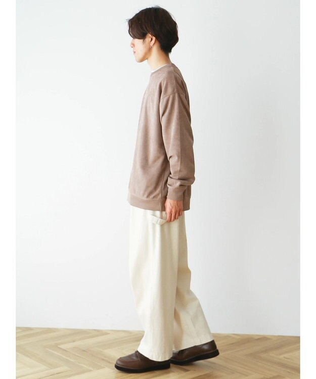 CRAFT STANDARD BOUTIQUE フェイクスエードスウェット Mocha