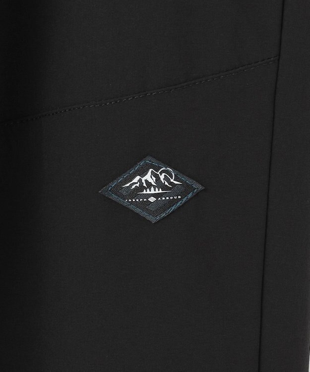 JOSEPH ABBOUD MOUNTAIN 【暖か裏地付/2WAYストレッチ/5ポケット/ソフト】2WAYウォームストレッチ パンツ ブラック系