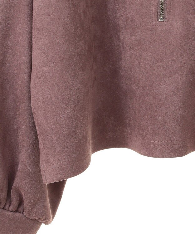 Green Parks ・ＥＬＥＮＣＡＲＥ　ＤＵＥ　スエードポンチハーフＺＩＰ Pink