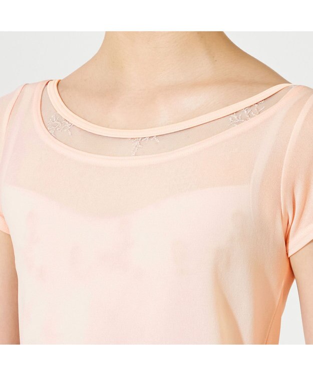 Chacott ショートトップ ヨーロピアンピンク