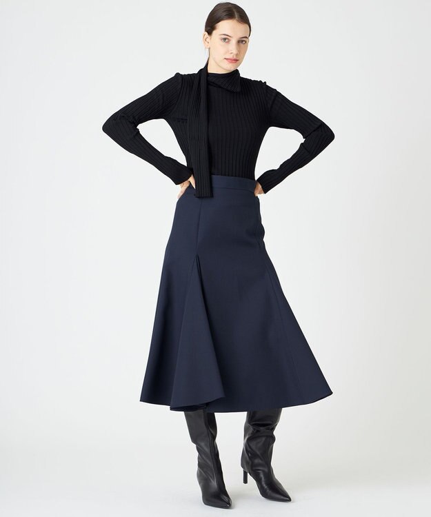 BEIGE， 【WEB限定】RUBIS / スカーフデザイントップス Black