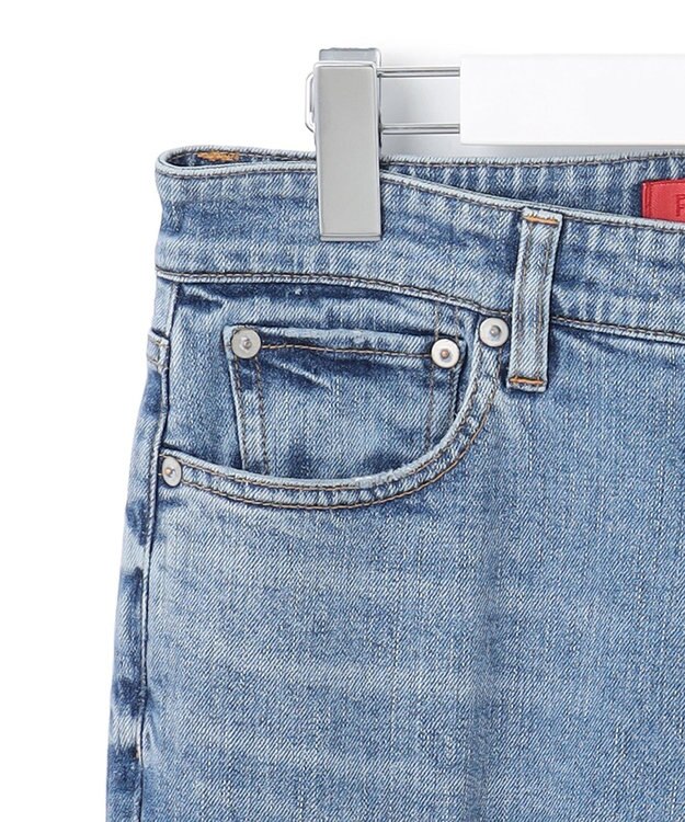 23区 【RED CARD TOKYO×23区】デニム ワイドパンツ ライトブルー