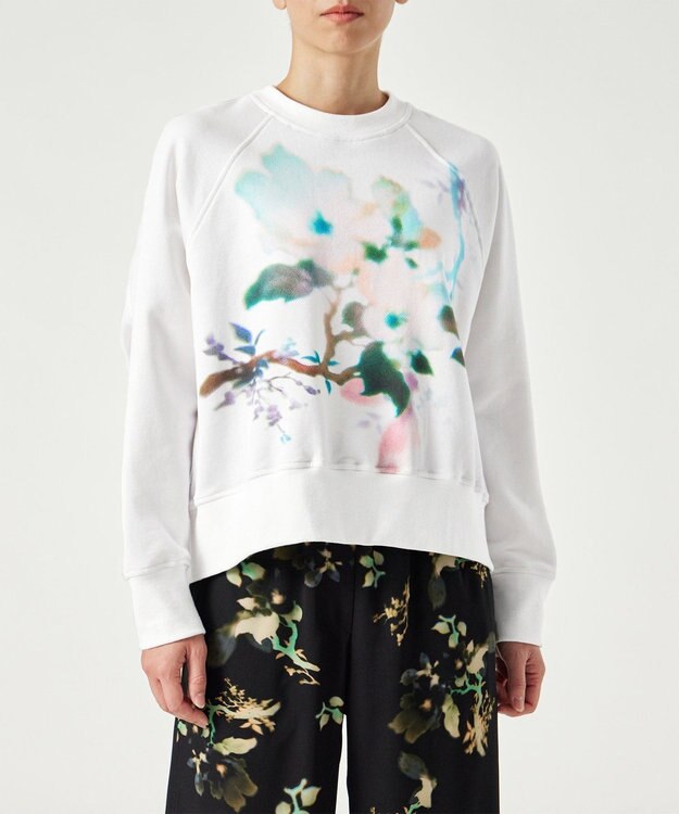 Paul Smith Lens Blur Botanical スウェット オフホワイト