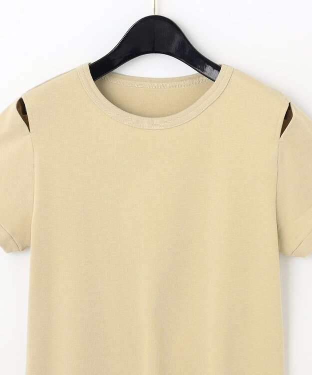 GRACE CONTINENTAL フライスTシャツ ベージュ