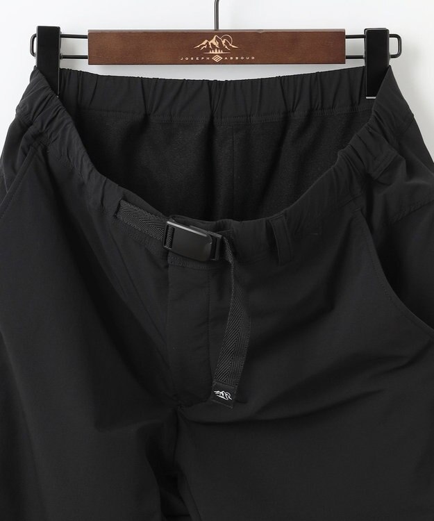 JOSEPH ABBOUD MOUNTAIN 【暖か裏地付/2WAYストレッチ/5ポケット/ソフト】2WAYウォームストレッチ パンツ ブラック系