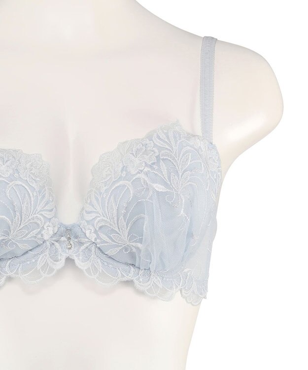 San-ai Resort（三愛水着楽園） エレガントコレクション【2502】単品ブラBCDカップ ブルー