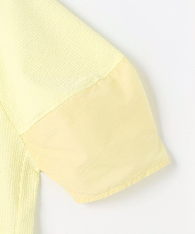 ANY L 【洗濯機可】サッカーランタンスリーブプルオーバー イエロー