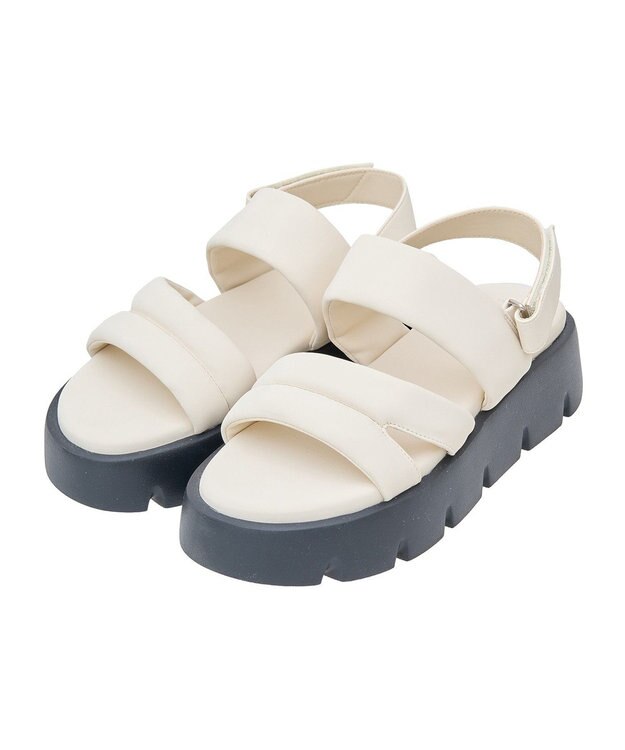 earth music&ecology ＯＲｉｅｎｔａｌ　ＴＲａｆｆｉｃ　パデットサンダル White