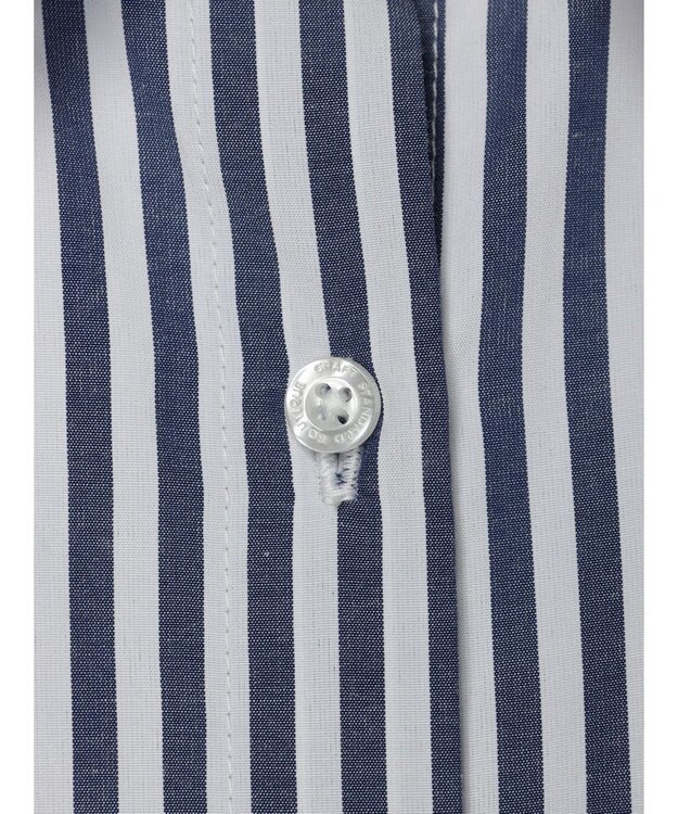 CRAFT STANDARD BOUTIQUE イージーケアオーバーシャツ Stripe Blue