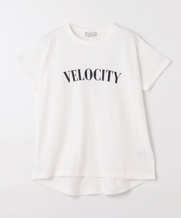 ANY ドルマンスリーブロゴTシャツ オフ