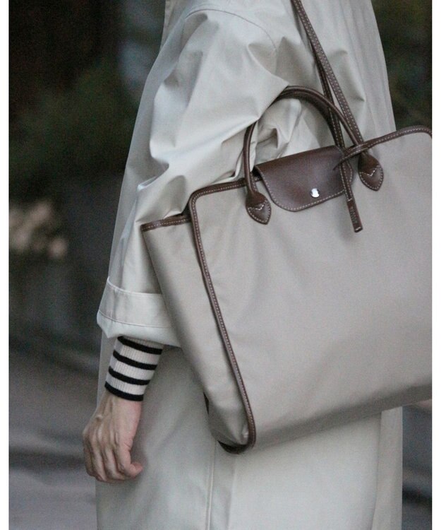 MORROW by thank 【A4サイズ収納可/軽量】NYC BAG トートバッグ ベージュ