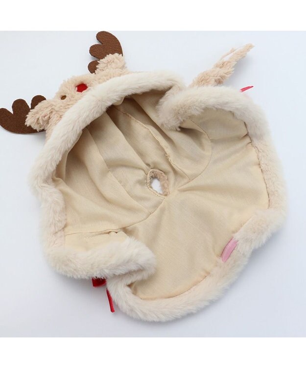 Mother garden とことこお散歩シリーズ わんちゃん ・ユニコーン・ねこちゃん用 お洋服 《サンタクロース /トナカイ ケープ》単品 トナカイ