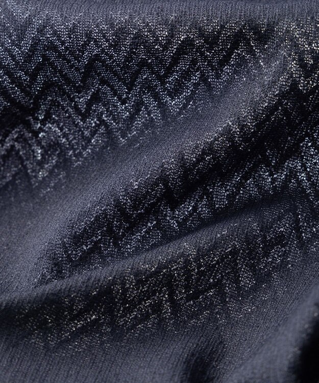 GOTAIRIKU 【通気性/ストレッチ/洗える】エアレースジャケット_ヘリンボーン柄 ネイビーヘリンボーン柄