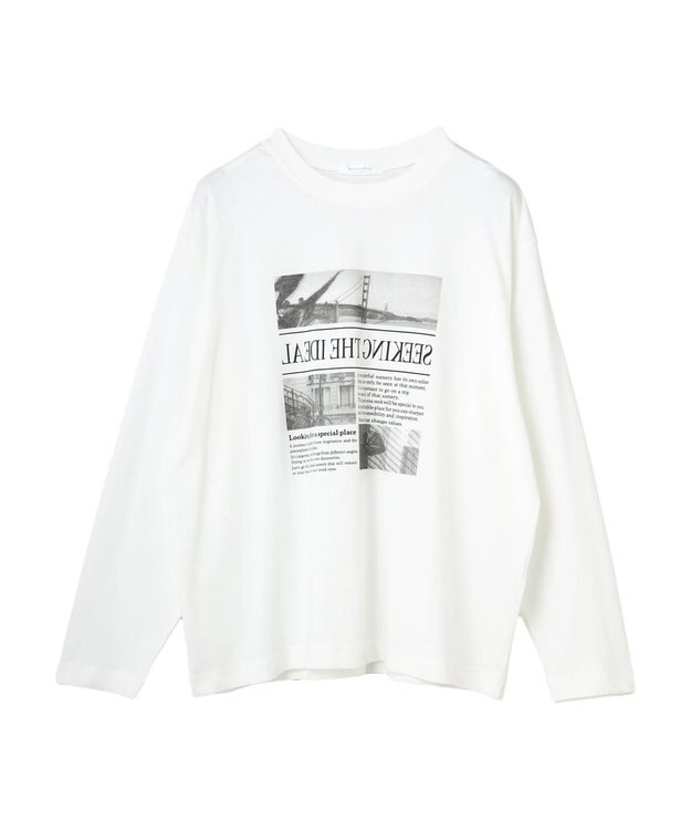 Green Parks オーバーサイズフォトチュニック Black