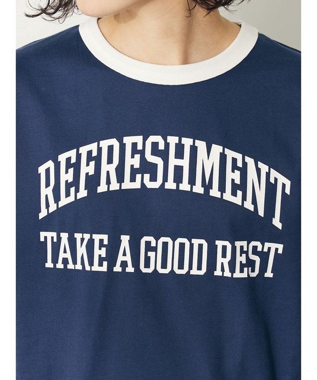 CRAFT STANDARD BOUTIQUE UVカット / REFRESHMENT TEE Navy