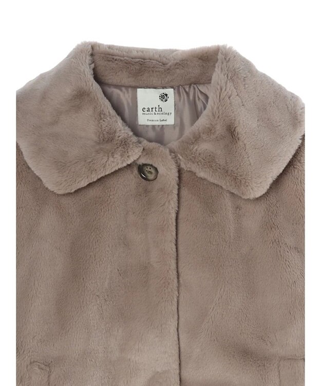 earth music&ecology ファーブルゾン Mocha