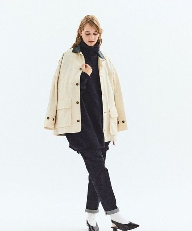 LENO HUNTING JACKET 《UNISEX》 ハンティングジャケット IVORY