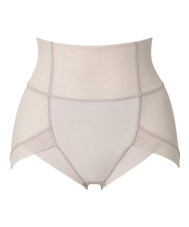 BRADELIS New York 【Yukine inc. 】ゆきねえモアソフト快適ホールドショーツ24  接触冷感で汗をかいても快適補正 クリームベージュ