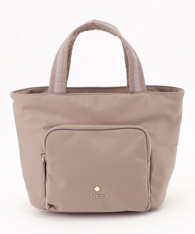 TOCCA 【サスティナブル素材・撥水】CONCURSIO NYLON TOTE トートバッグ グレージュ系