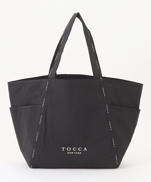 TOCCA 【WEB＆一部店舗限定】【A4サイズ対応・撥水】PISCINA TOTE L トートバッグ L ブラック系