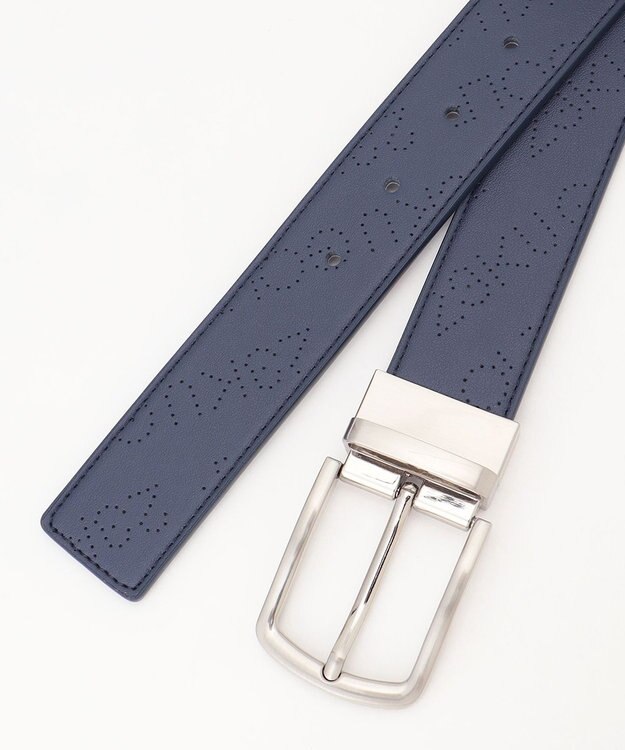 23区GOLF 【MEN】リバーシブルベルト ネイビー系