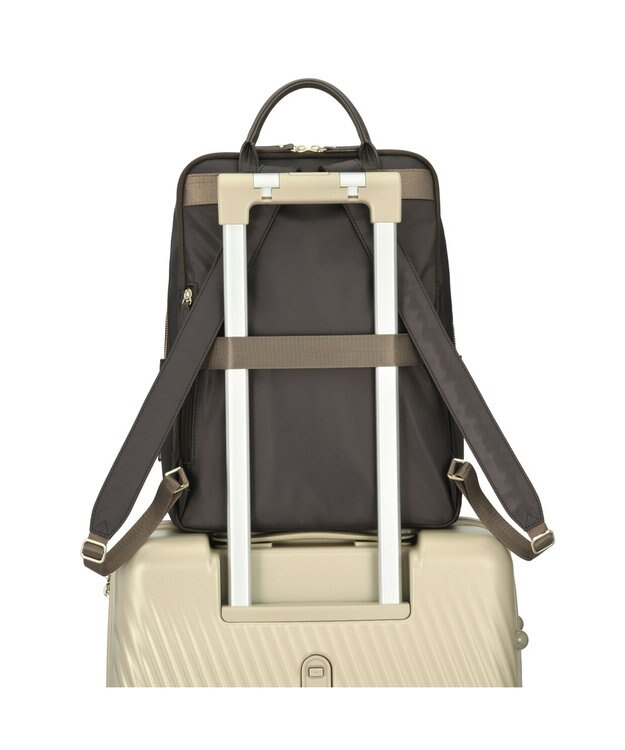 ACE BAGS & LUGGAGE Jewelna Rose フレイヤ・リュック エアリィ A4/14.0インチPC収納 16262 ジュエルナローズ ダークチャコール