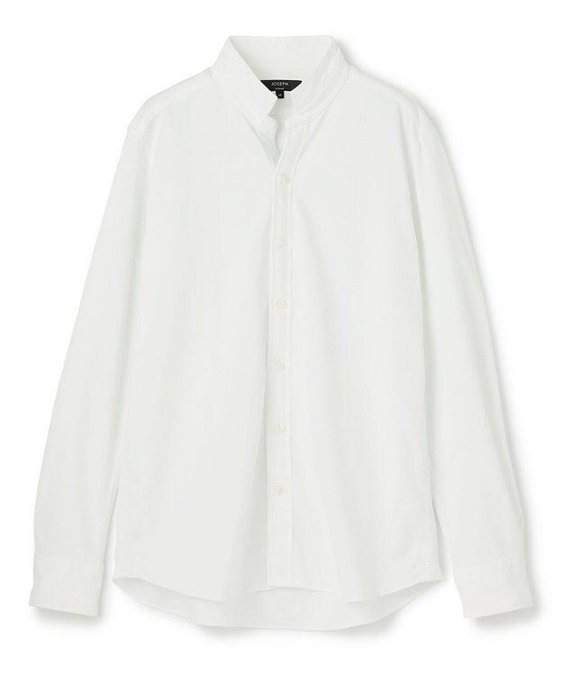 JOSEPH HOMME ツイルネルジャージー　ウイングカラーシャツ ホワイト系