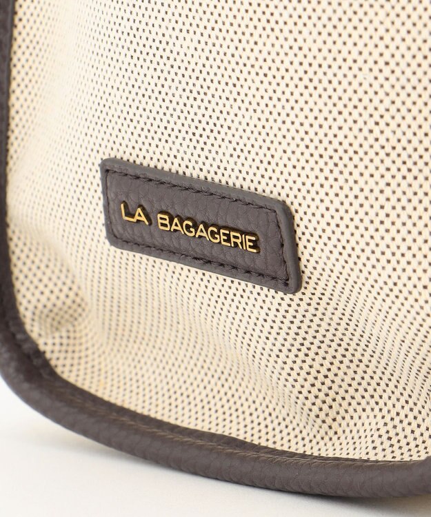 LA BAGAGERIE クラシックタテナガトート チョコ