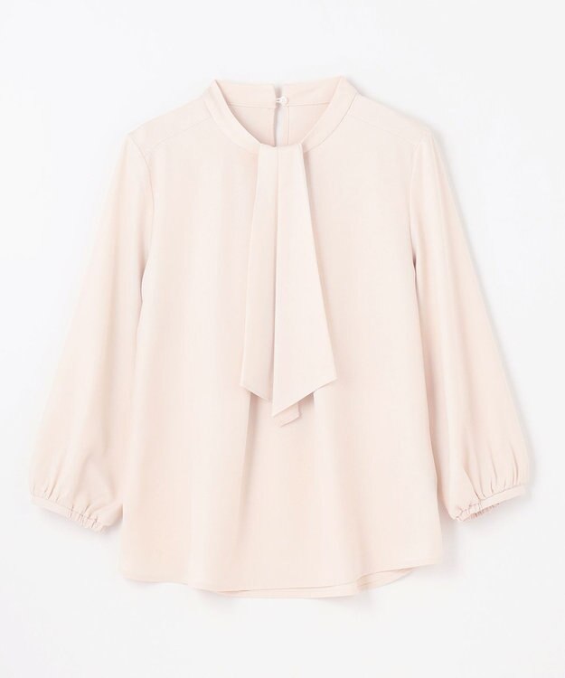 ANY 【洗濯機可】ボータイブラウス エクリュ