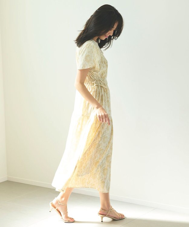 極美品✨エトロ　ロングワンピース　ベルト　パッチワークプリント　フラワー　46 楽天市場】パッチワークプリントワンピース ／ ロングワンピース