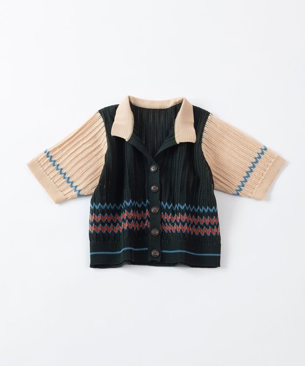 TRICOTE enカーディガン 99BLACK