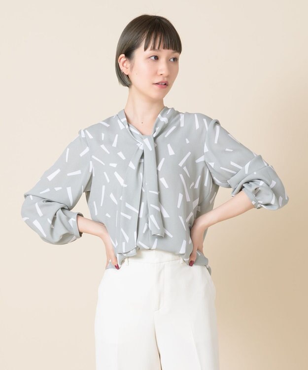 ONWARD Reuse Park 【ICB】ブラウス春夏 グリーン