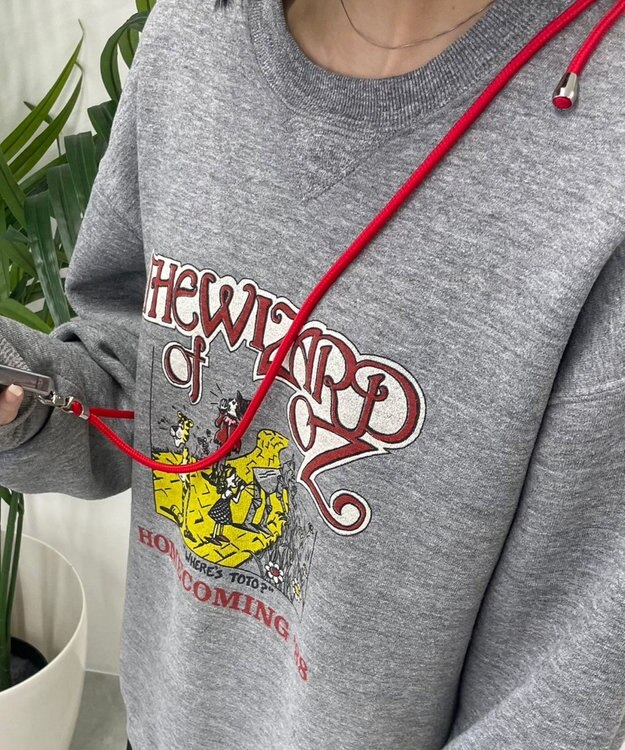 WEGO シート付きロープストラップ レッド