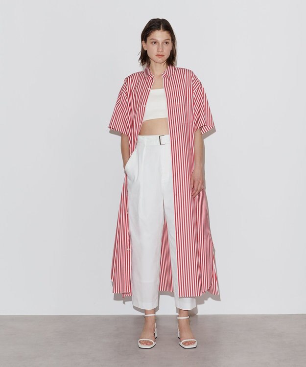 NAVE 【Nave　洗える】リリー テーパードパンツ ホワイト系