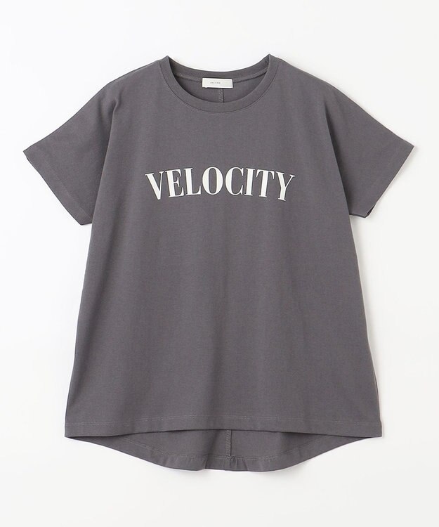 ANY ドルマンスリーブロゴTシャツ チャコール