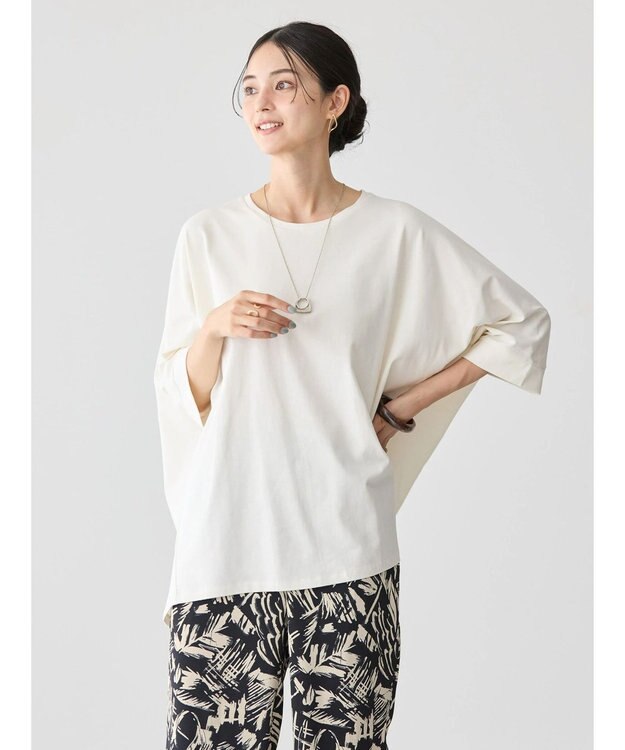 AMERICAN HOLIC ドルマンカットチュニック Ivory