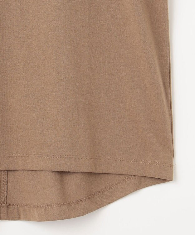 ANY ドルマンスリーブロゴTシャツ キャメル