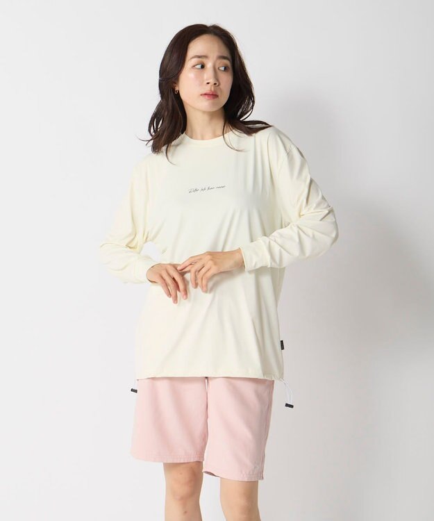 OP／FILA 【Ocean Pacific】ラッシュロゴTシャツ ホワイト