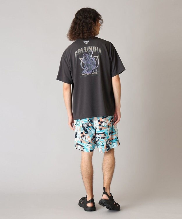 Columbia Columbia/ バーンノベルグラフィックショートスリーブTシャツ /コロンビア Shark Back Print