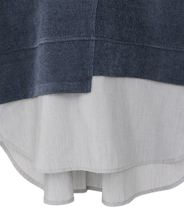 Green Parks カットコーデュロイドッキングプルオーバー Navy