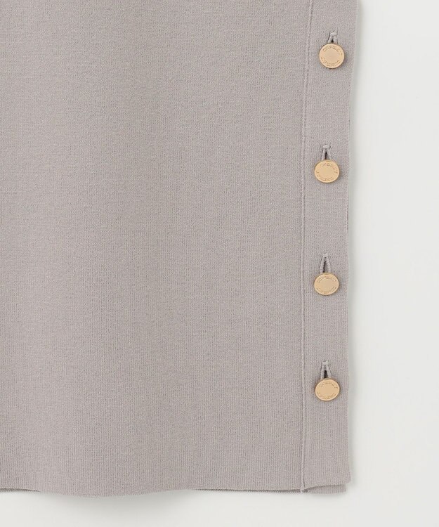 J.PRESS LADIES 【洗える】 レーヨンストレッチフルニードル ニット ベージュ系